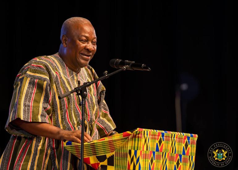 President 
John Dramani Mahama