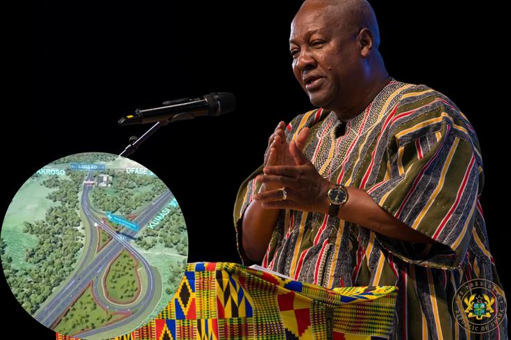 Accra-Kumasi Expressway to reduce travel time from 5 hours to 2 hours – President Mahama