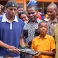 Kudus donates books, sports kits to Nima Basic 1, urges students to prioritize education