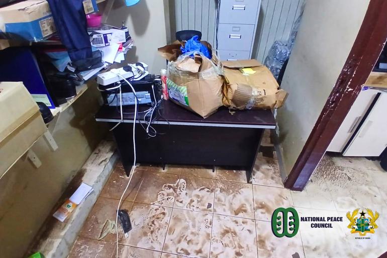 According to the Council, office furniture, electronic equipment and some official documents were destroyed, causing what it described as a major operational setback.