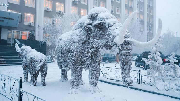 Russia tops the 2026 rankings with an average annual temperature of -2.50°C (27.50°F). Image Creator: Болот Бочкарев