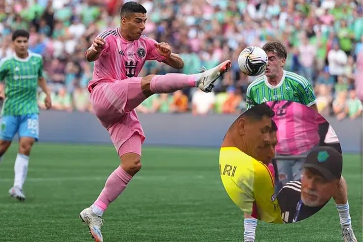 Luis Suarez spits at Sounders staff after Inter Miami’s Leagues Cup defeat [Video]