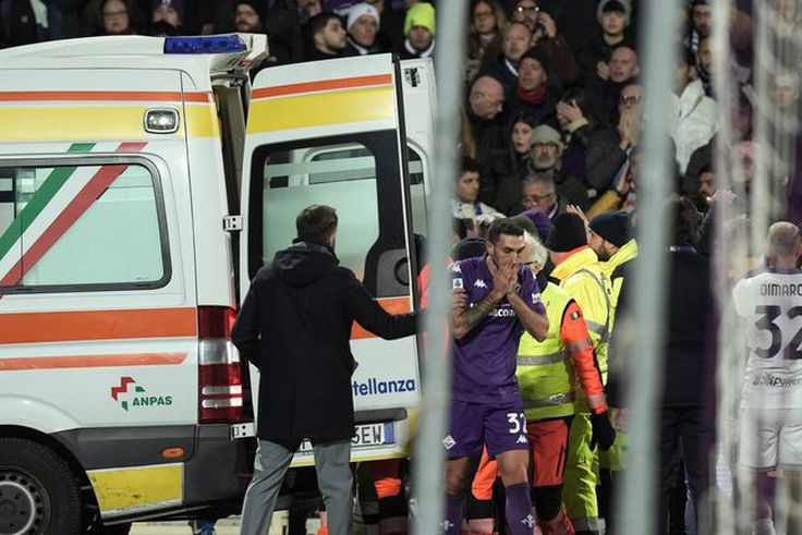 Serie A: Fiorentina v Inter Milan match postponed as Bove collapses on pitch, other players in tears