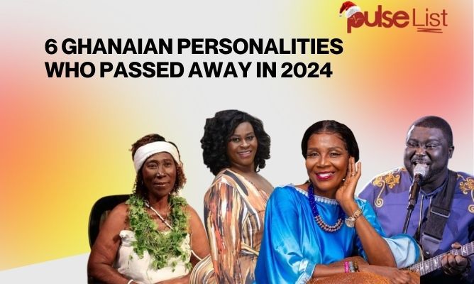 6 Ghanaian personalities who passed away in 2024