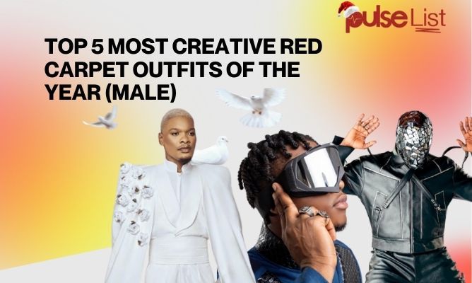 Top 5 most creative red carpet outfits of the year (Male)