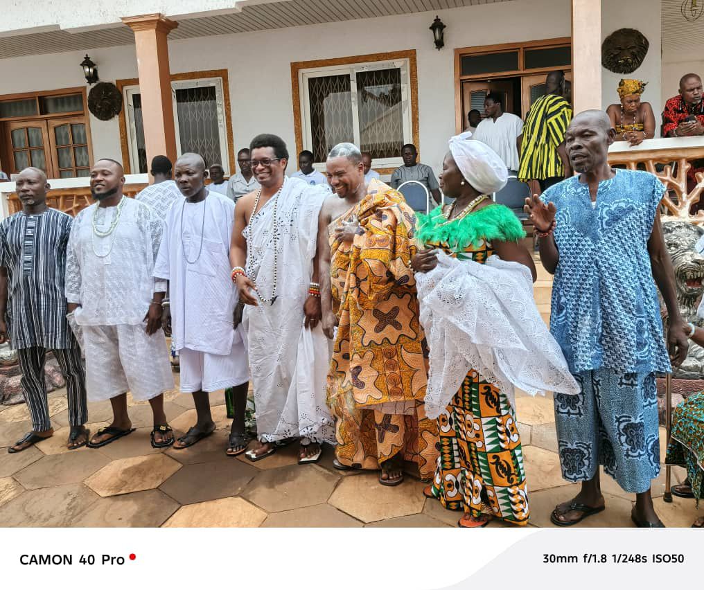 Annorwe Royal family installs Nii S? Tetteh Djan as Regent Stool Father of Prampram