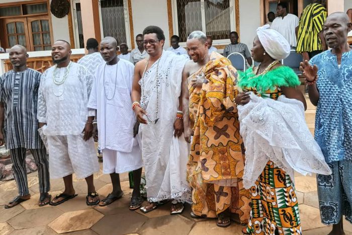 Annorwe Royal family installs Nii Sɛ Tetteh Djan as Regent Stool Father of Prampram