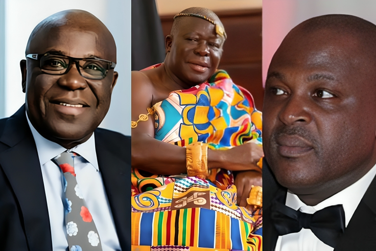 Otumfuo hails Sam Jonah, Ibrahim Mahama for shaping son’s upbringing and mining journey