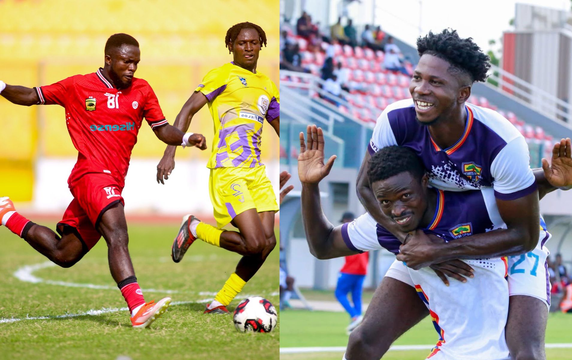 Ghana Premier League WK33: Kotoko, Hearts triumph as Nations stage walk-off protest