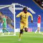 Caleb Yirenkyi of Ghana celebrates his goal to make it 0-1 during the Wales vs Ghana International Friendly, Länderspiel, Nationalmannschaft match at the Cardiff City Stadium, Cardiff. Picture credit should read: Gareth Evans Sportimage
