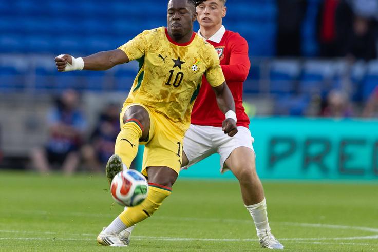 Brandon Thomas-Asante handed Ghana's iconic No. 10 shirt for 2026 FIFA World Cup