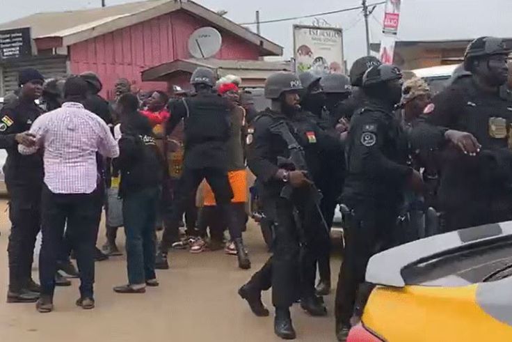 Akwatia By-Election: One arrested as chaos erupt over campaign poster incident [Video]