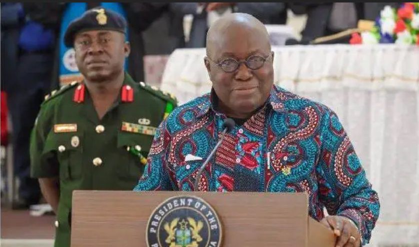 President Akufo-Addo’s final State of the Nation Address interrupted by bodyguard’s collapse