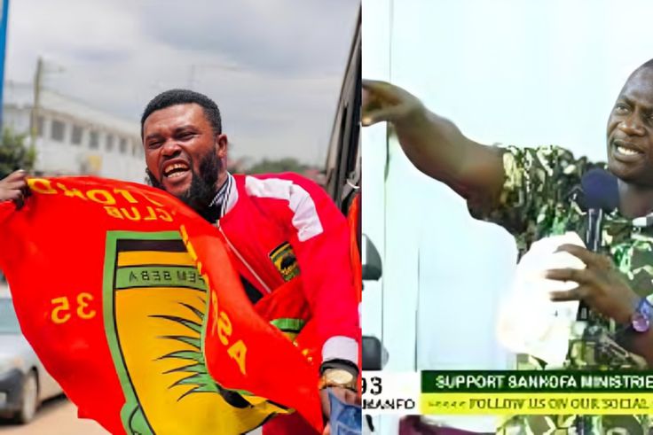 Video of Amanfo Nyansa Kyeame prophesying 'Asante Kotoko' supporter's death emerges