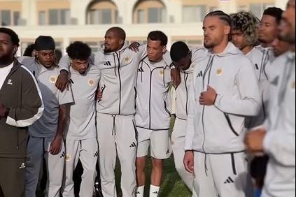 Curacao players gather to worship God before departing for the first-ever FIFA World Cup [Video]