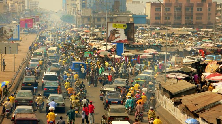 Dantokpa is Cotonou’s main market. Image via thesun.ng