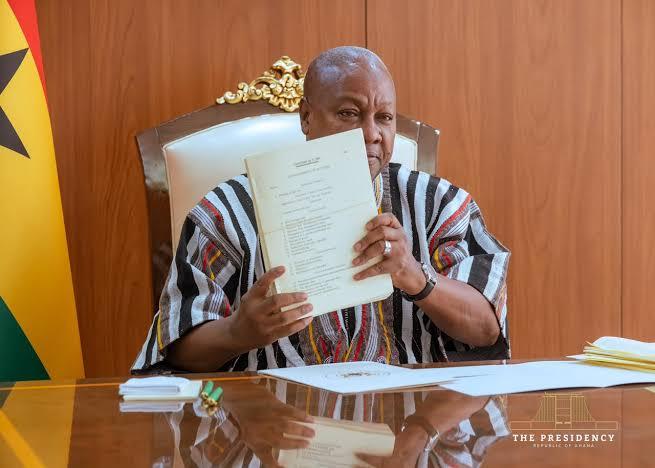 President John Dramani Mahama signed the Ghana Cocoa Board (COCOBOD) Bill, 2026 into law on August 26, 2026.