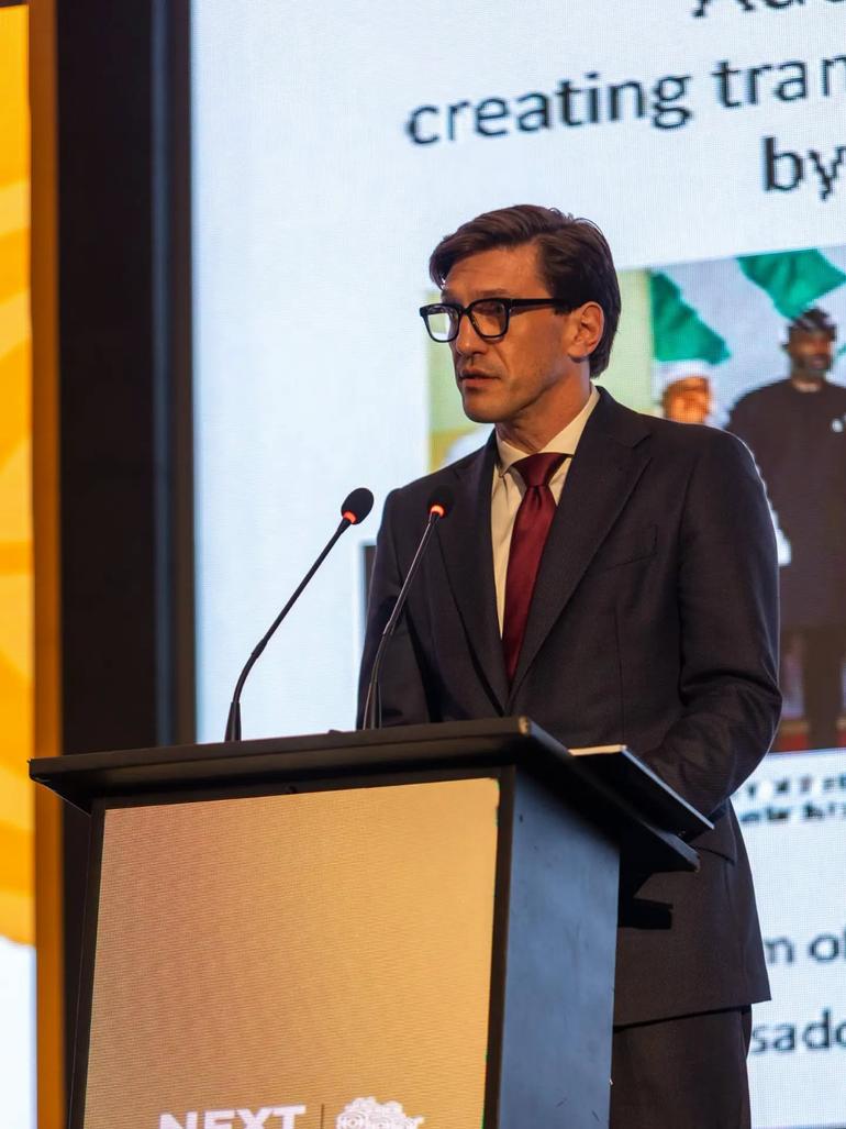 Ambassador Landshöft speaks at the High-Level Next Steps Conference on Reparatory Justice