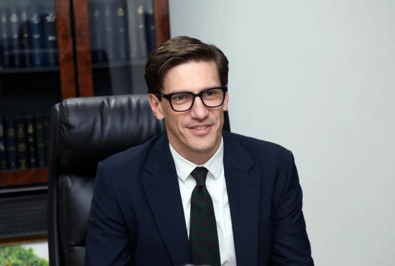 The German Ambassador to Ghana, H.E. Frederik Landshöft