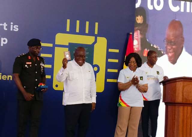 Ghana launches chip-embedded passport to enhance security and international mobility