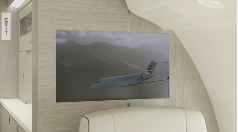 Image Source: Bombardier Global 6500 interior