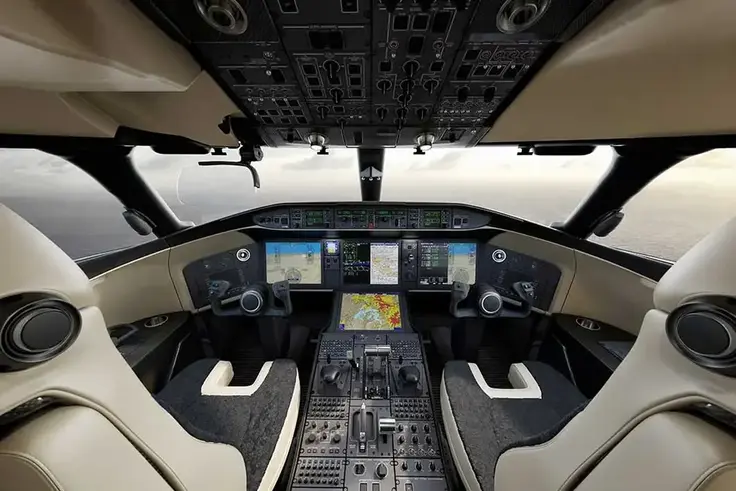 Image: Bombardier Global 6500 interior  (Courtesy of Bombardier)