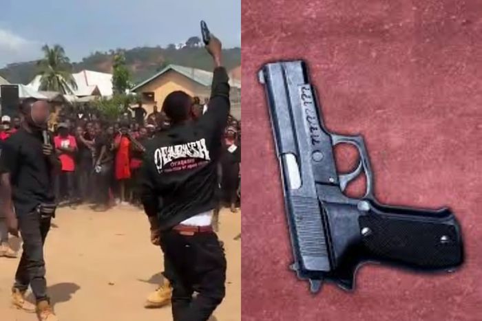 WN: 2 arrested for illegal possession and discharge of firearms at funeral
