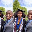 Daughter of viral Ghanaian TikTok English-Twi tutor known for the ‘QUOMODOCUNQUIZE’ phrase graduates from Andrews University in the U