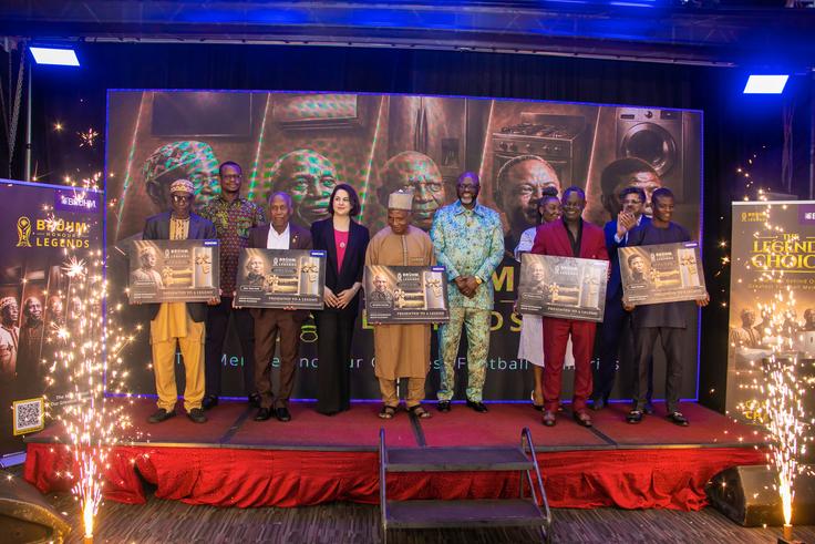 BRUHM Ghana honours Football legends Rev. Osei Kofi, Ibrahim Sunday and others at BRUHM Honours Legends Dinner
