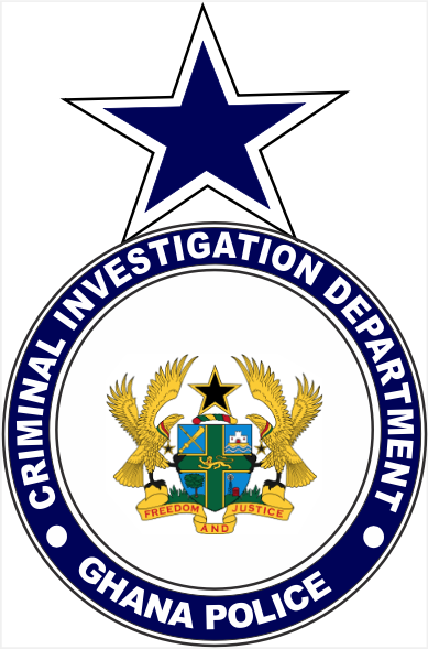 Official Logo of the riminal Investigations Department (CID) of the Ghana Police Service