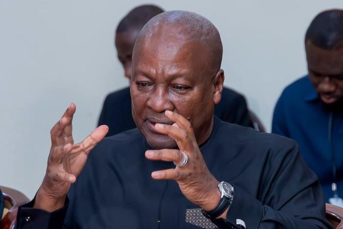 Pres. Mahama during a joint press conference with Jamaican Prime Minister Andrew Holness in Kingston as part of his official visit to Jamaica