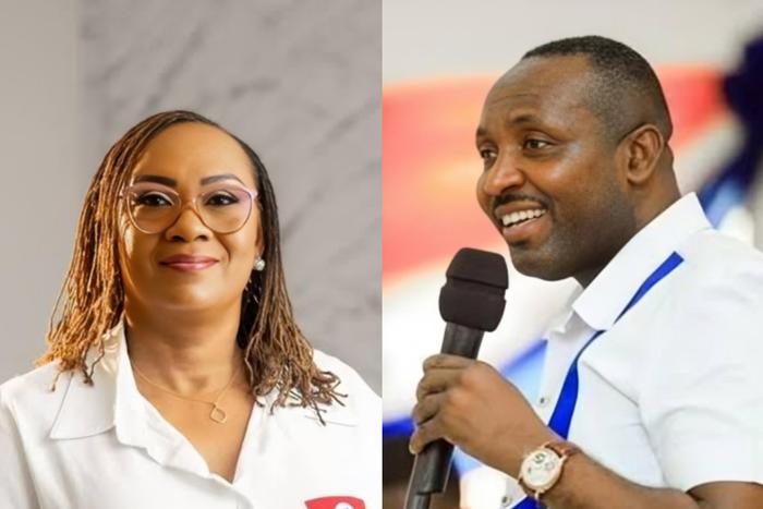 Mavis Hawa Koomson and  John Boadu