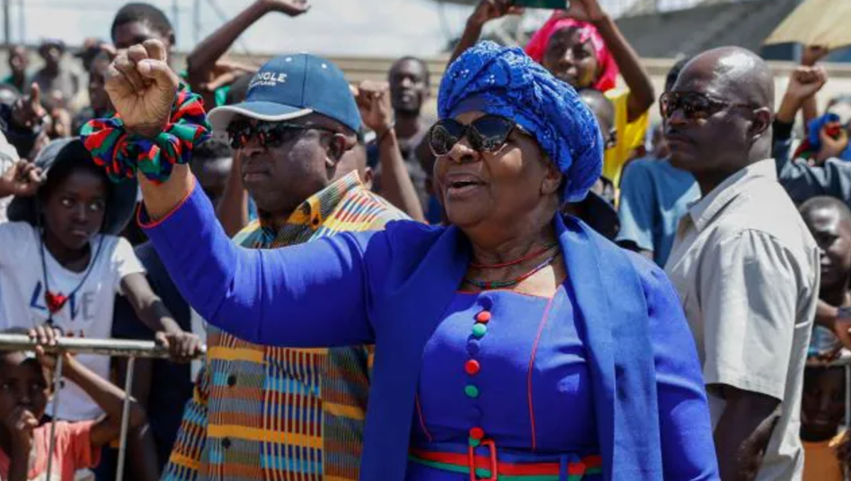 Netumbo Nandi-Ndaitwah makes history as Namibia's first female president