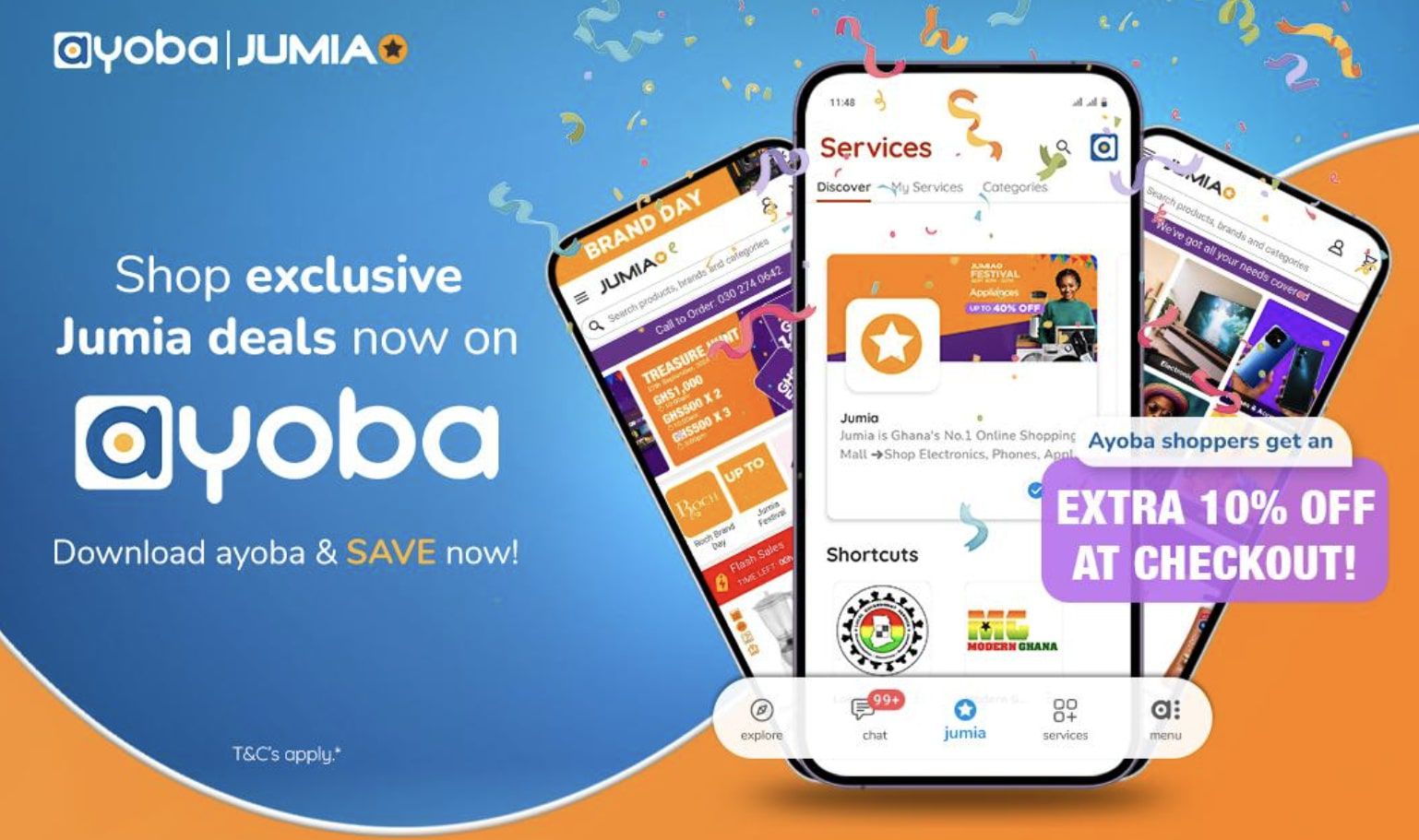 Ayoba partners with Jumia in Ghana to bring exclusive deals to thousands of users