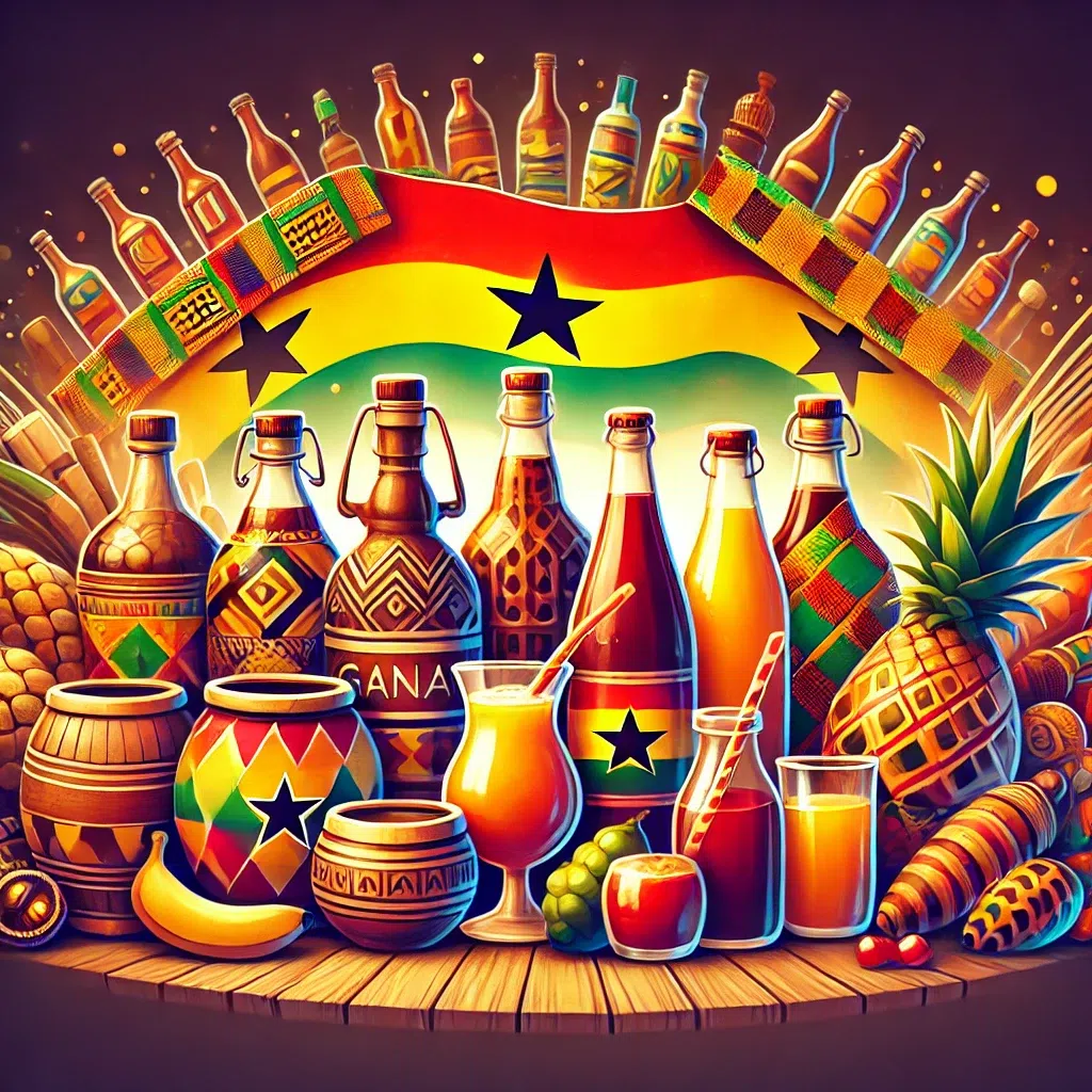 Ghana Month: 5 local Ghanaian drinks you should try today