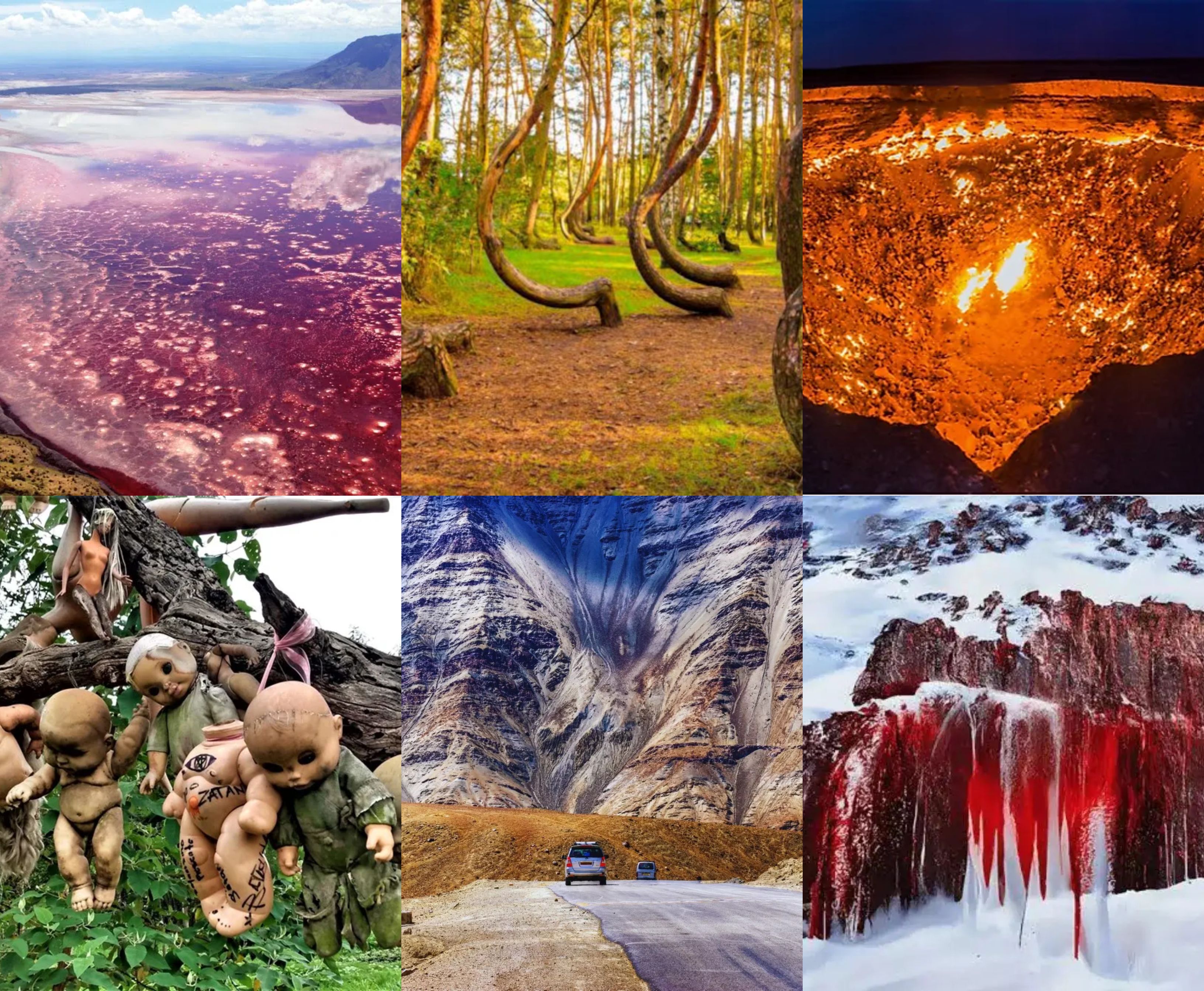 10 mysterious places in the world that scientists still can\'t fully explain
