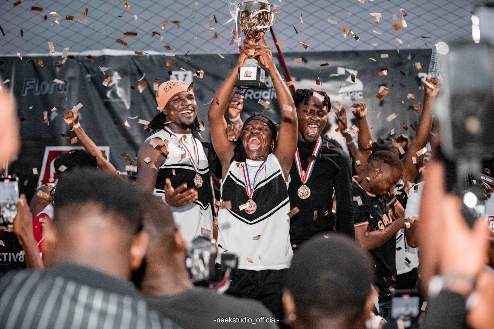EnduranceGrand leads Team Black to victory at the Pulse All Star Games to promote Mental Health Awareness