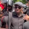 Afenyo-Markin assaults police officer during #SaveTheJudiciary demo (video)