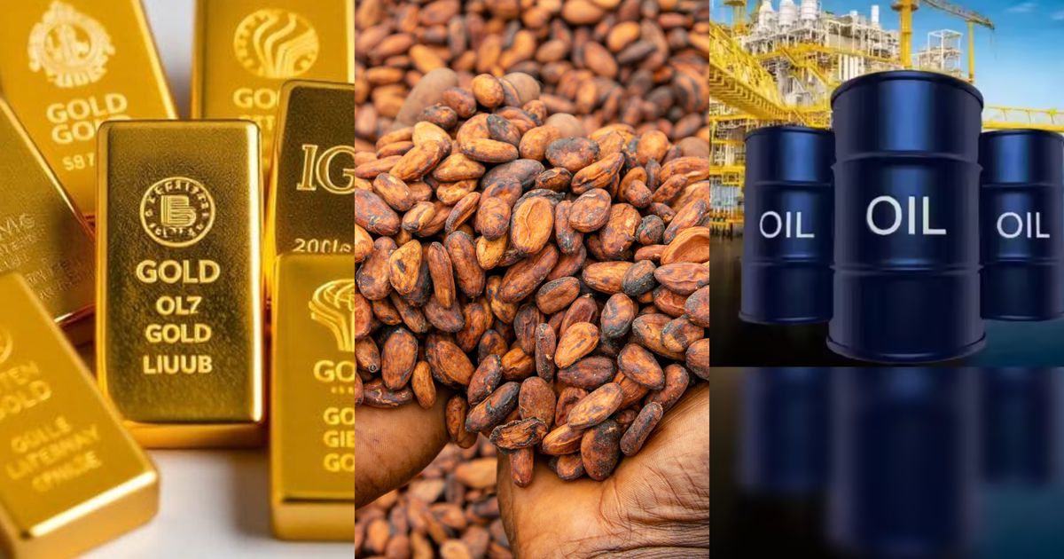 Here’s how much gold, cocoa and oil are trading for on the global market today
