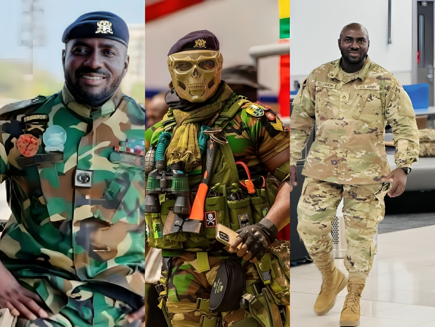 After nearly 2 decades in Ghana army, Kwaku Raymond joins U.S. military