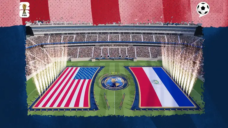 Artist's impression of 2026 FIFA World Cup pre-match ceremony