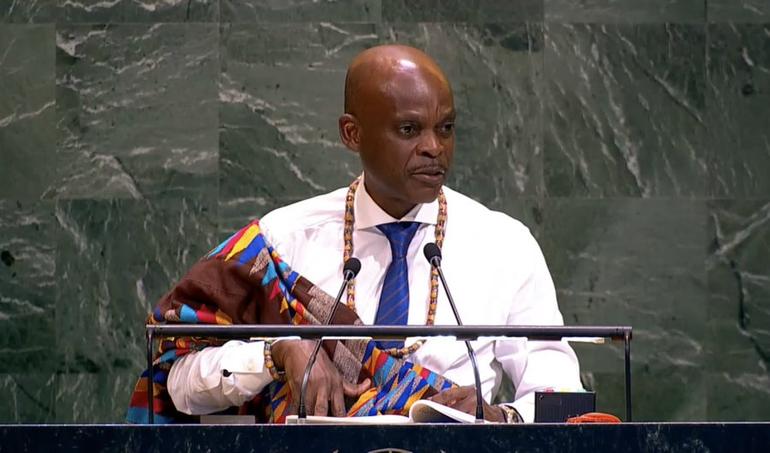 Togo Foreign Minister Robert Dussey