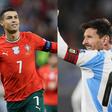 Robaldo (left) and Messi (right)
