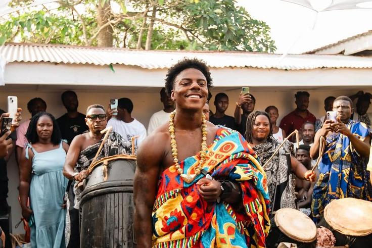 IShowSpeed reacts to Google listing him as Ghanaian after being granted a passport
