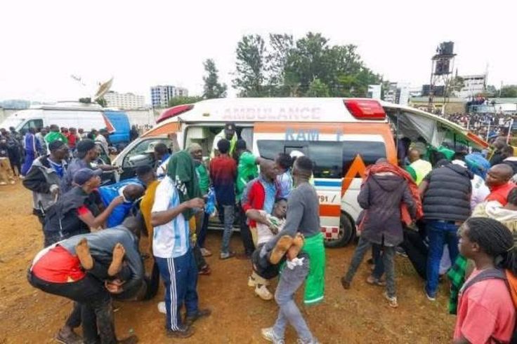 Violent stone fight leaves 66 football fans battling for life in Kenya (Video)