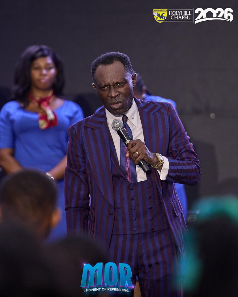 Senior Pastor of Holy Hill Chapel Assemblies of God, Reverend Dr Kwadwo Bempah. Image via facebook.com/dr.kwadwobempah/photos