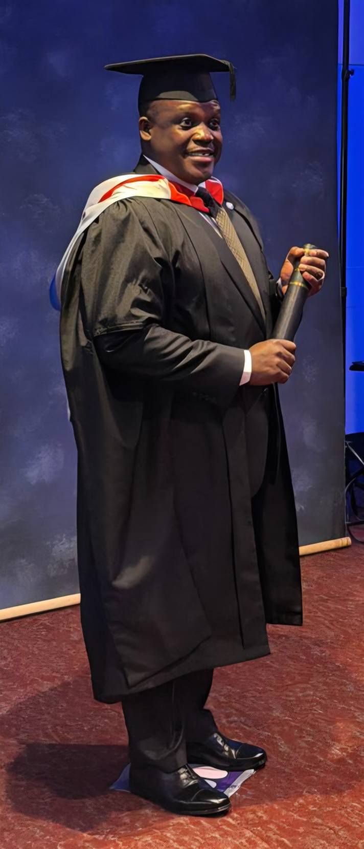 Sam George earns Master of Laws degree from UK university, qualifies as solicitor in England and Wales