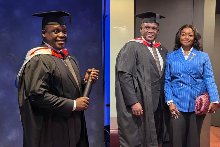 Sam George earns Master of Laws degree from UK university, qualifies as solicitor in England and Wales (video)