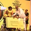 Yaw Rockson Honoured as MTN Hero of Change in Education
