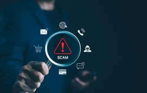 Is it scam? Learn how to recognize scams and verify if it's a scam. Creator: SuPatMaN|Credit: Shutterstock